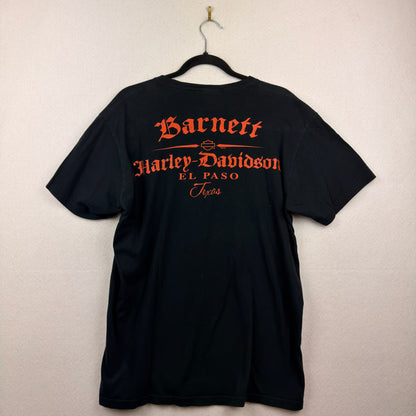 Harley Davidson Skull El Paso Texas Graphic Shirt