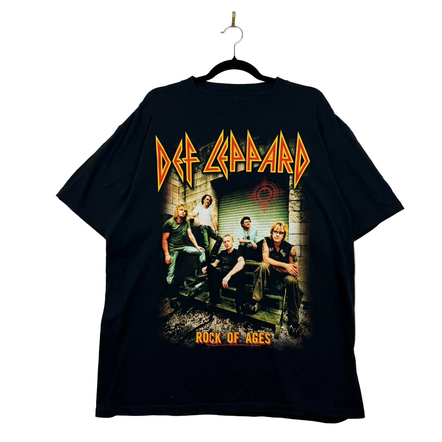 Vintage 05' Def Leppard Rock of Ages Tour Graphic Shirt