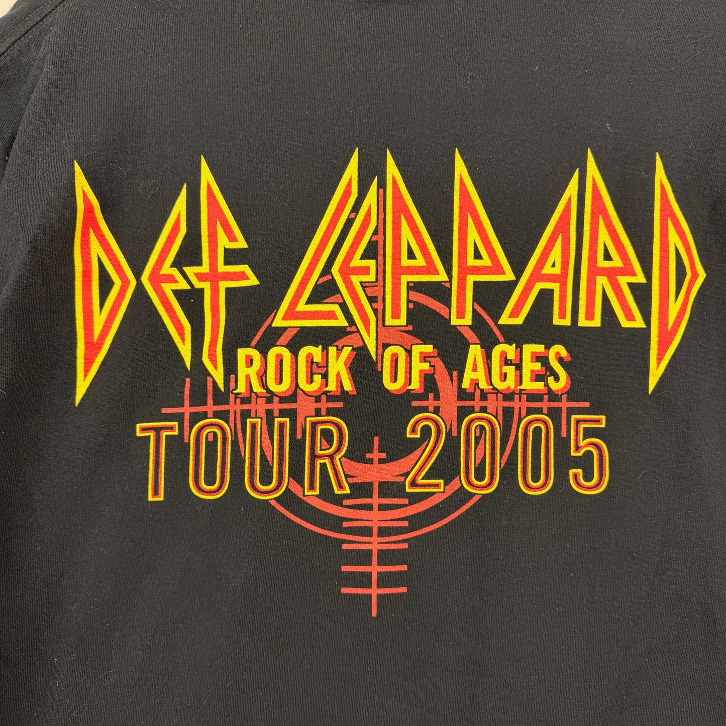 Vintage 05' Def Leppard Rock of Ages Tour Graphic Shirt