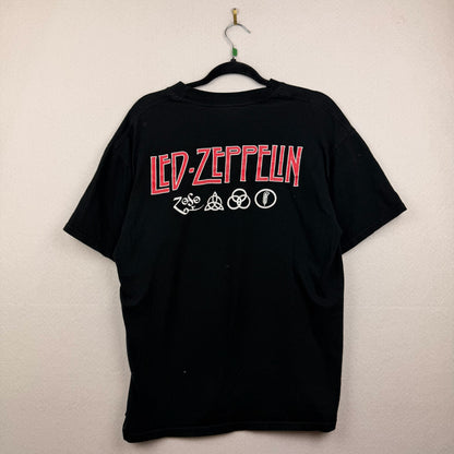 Vintage Artimonde 04' Led Zeppelin Black Graphic Tee w/ Back Hit