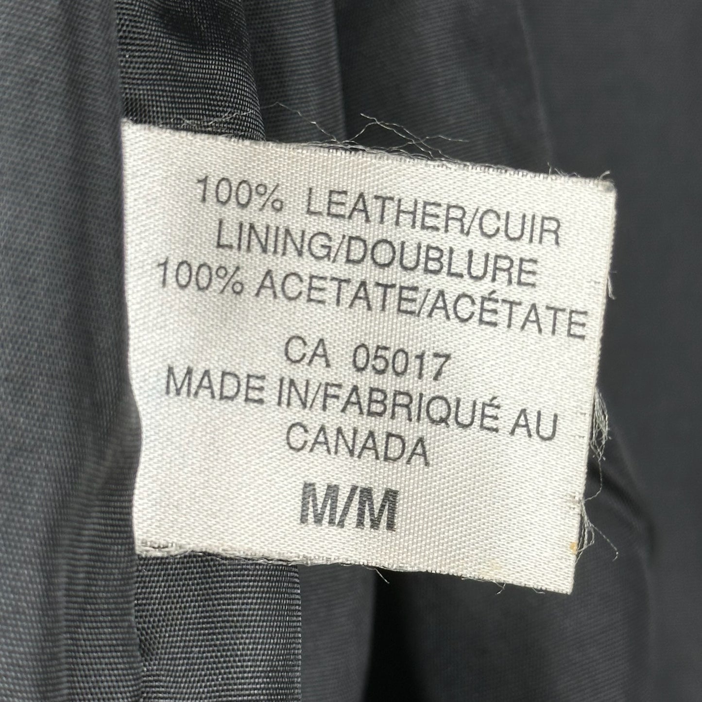 Vintage Brockum Brown Button Down Blank Genuine Leather Jacket