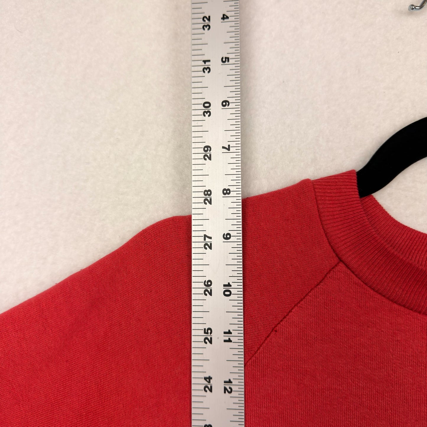 Vintage 80's Lyon Paris Manuel De Chimie Red Pullover Crewneck