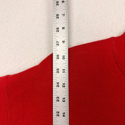 Vintage Russell Athletics Red Blank Pullover Crewneck