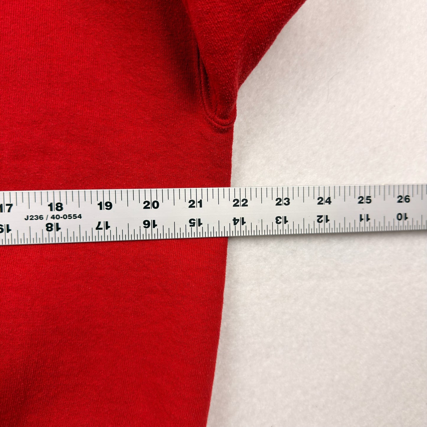Vintage Russell Athletics Red Blank Pullover Crewneck