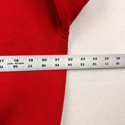 Vintage Russell Athletics Red Blank Pullover Crewneck