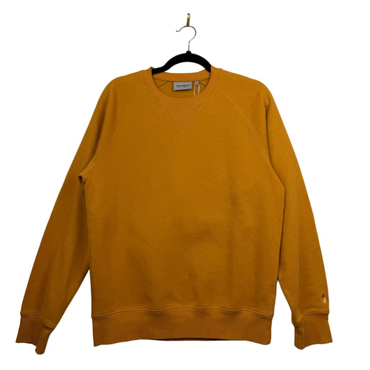 Carhartt WIP Mustard Yellow Pullover Basic Crewneck