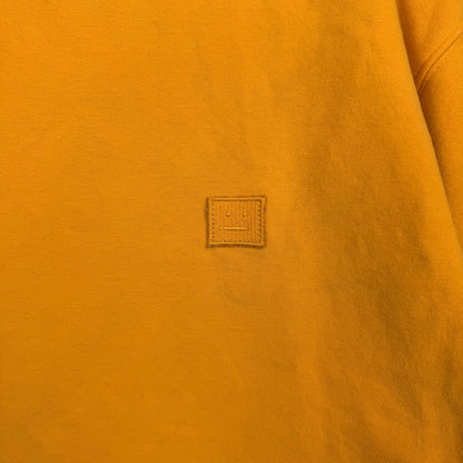Acne Studio Robot Logo Yellow Pullover Basic Crewneck