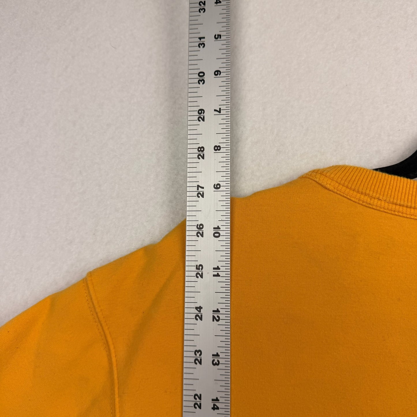 Acne Studio Robot Logo Yellow Pullover Basic Crewneck