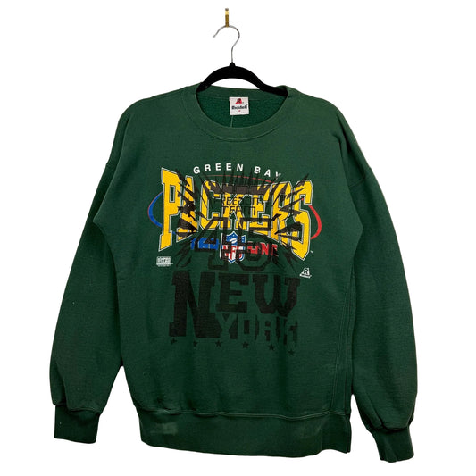 Riddell 95 Greenbay Packers NFL Green Crewneck