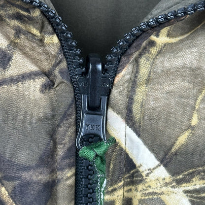 Vintage Remington Realtree AOP Full Zip Insulated Hooded Jacket