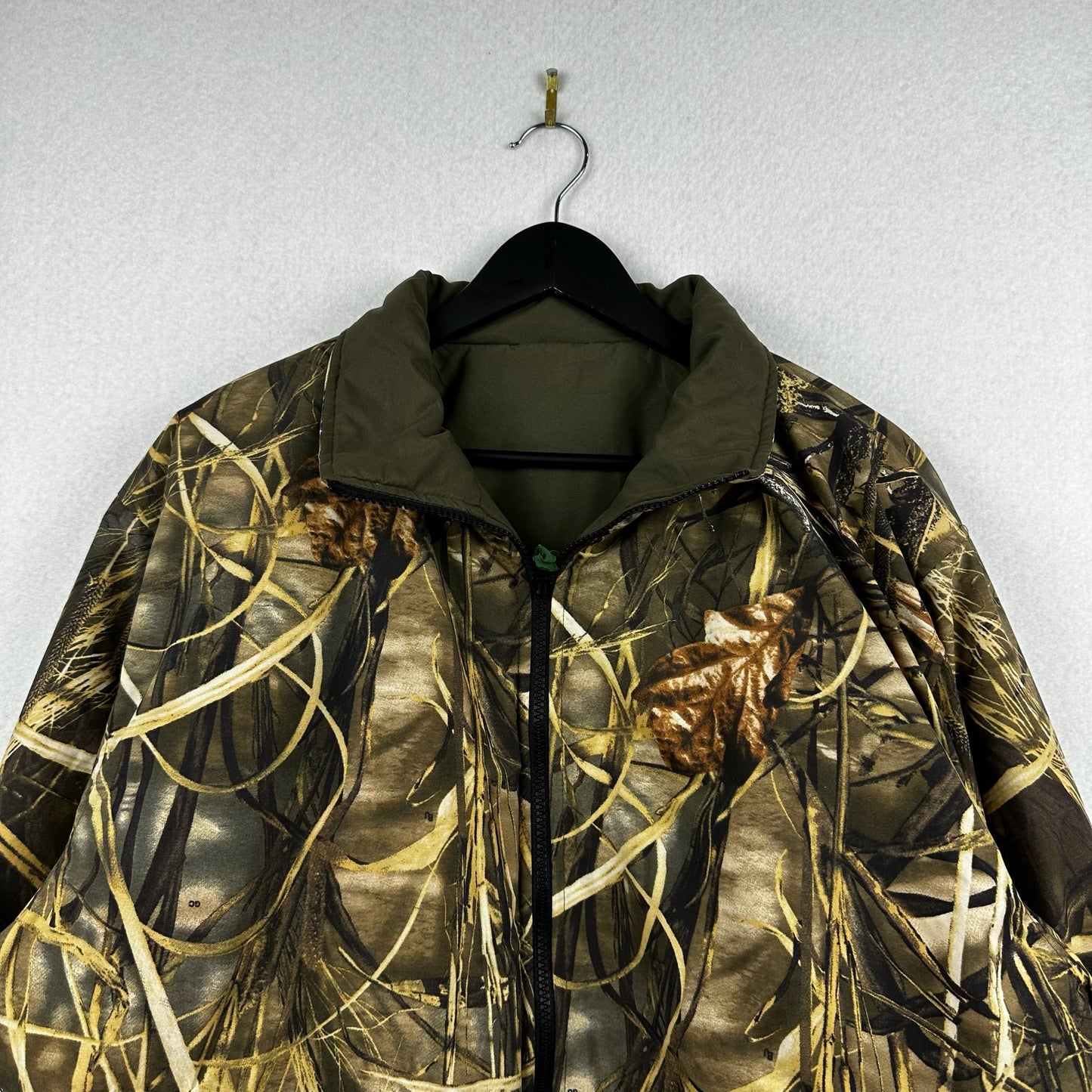 Vintage Remington Realtree AOP Full Zip Insulated Hooded Jacket