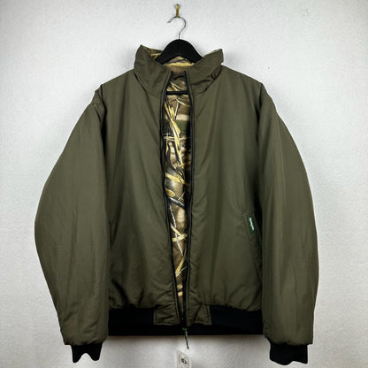 Vintage Remington Realtree AOP Full Zip Insulated Hooded Jacket