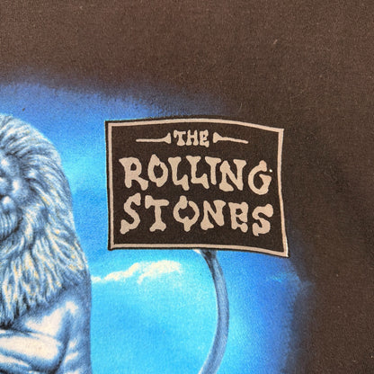 Cut Tag 97/98 The Rolling Stones Bridges to Babylon World Tour Black Tee