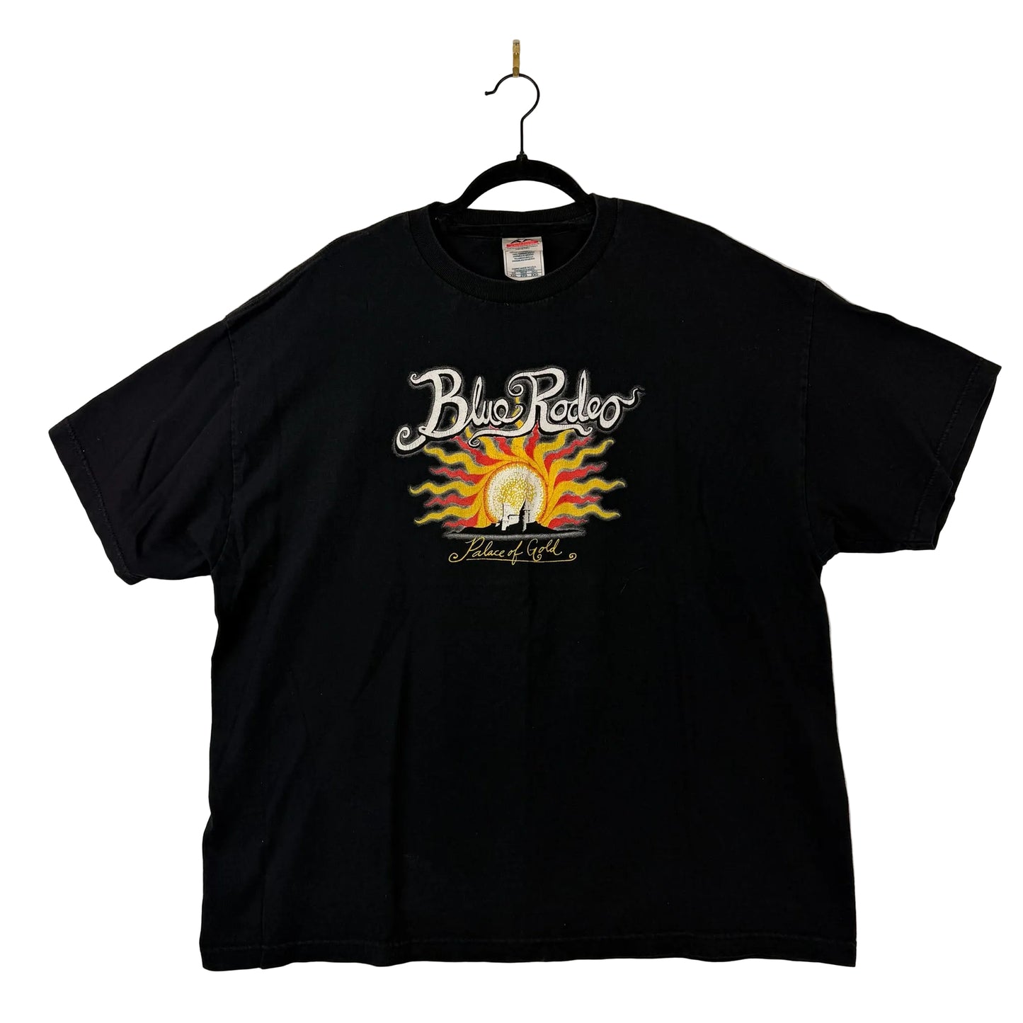 Vintage Blue Rodeo Palace of Gold Graphic Black Tee