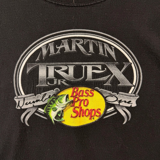 Vintage Chase Nascar Martin Truex Black Racing Graphic Tee