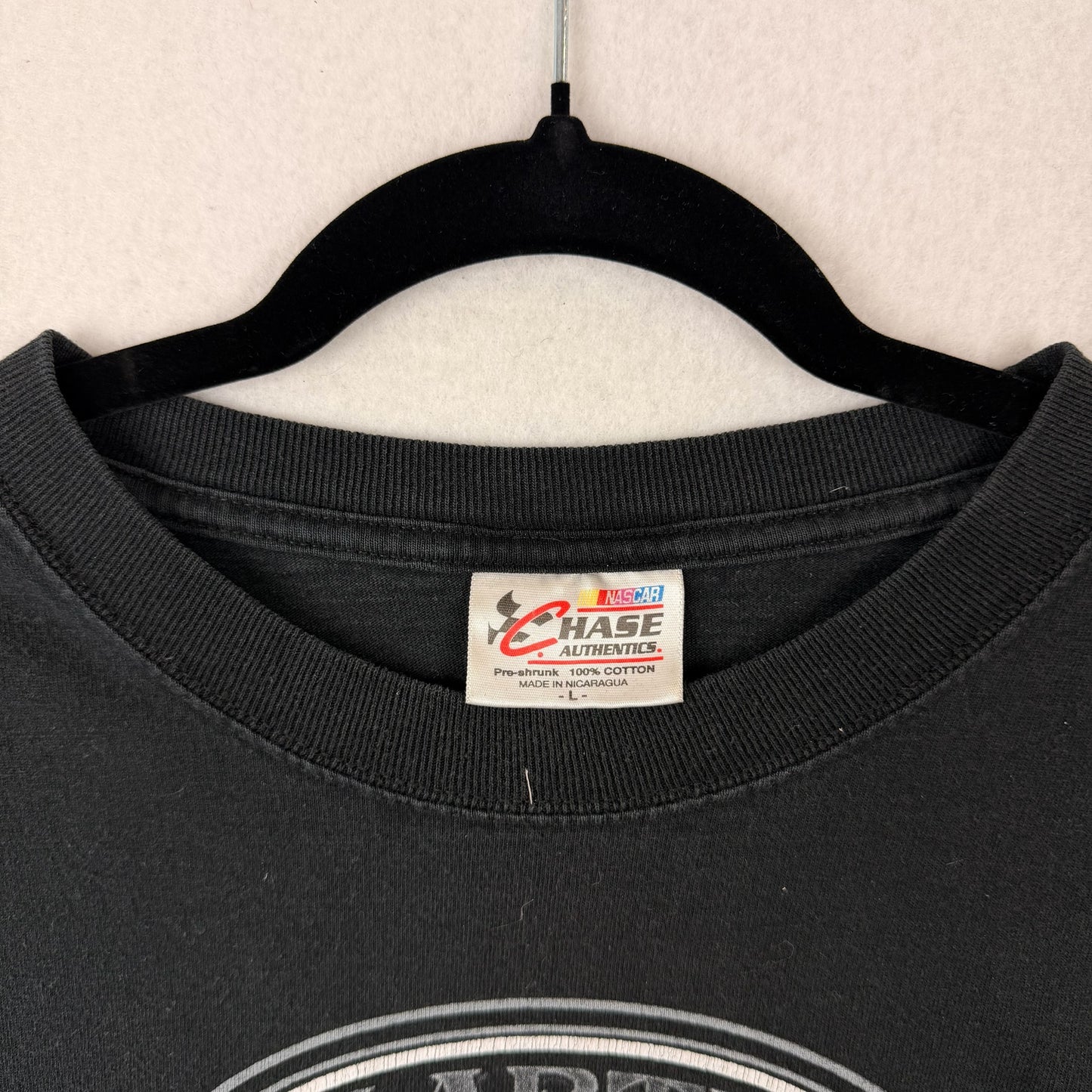Vintage Chase Nascar Martin Truex Black Racing Graphic Tee