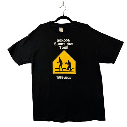 T-Shirt Hell School Shootings Tour 1998-2005 Graphic Tee