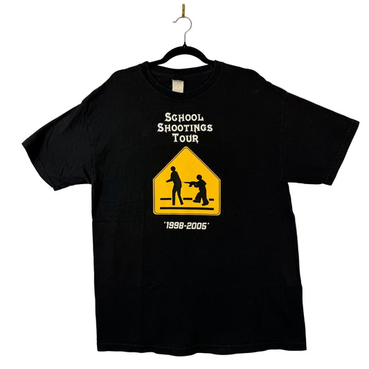 T-Shirt Hell School Shootings Tour 1998-2005 Graphic Tee