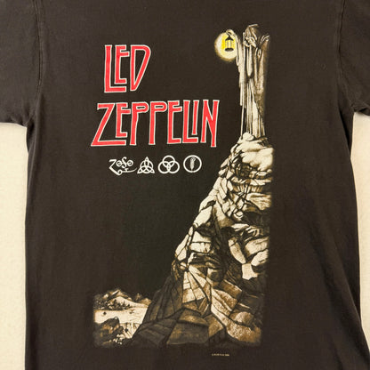 Vintage 04' Artimonde Led Zepplin w/ Back Hit Black Tee