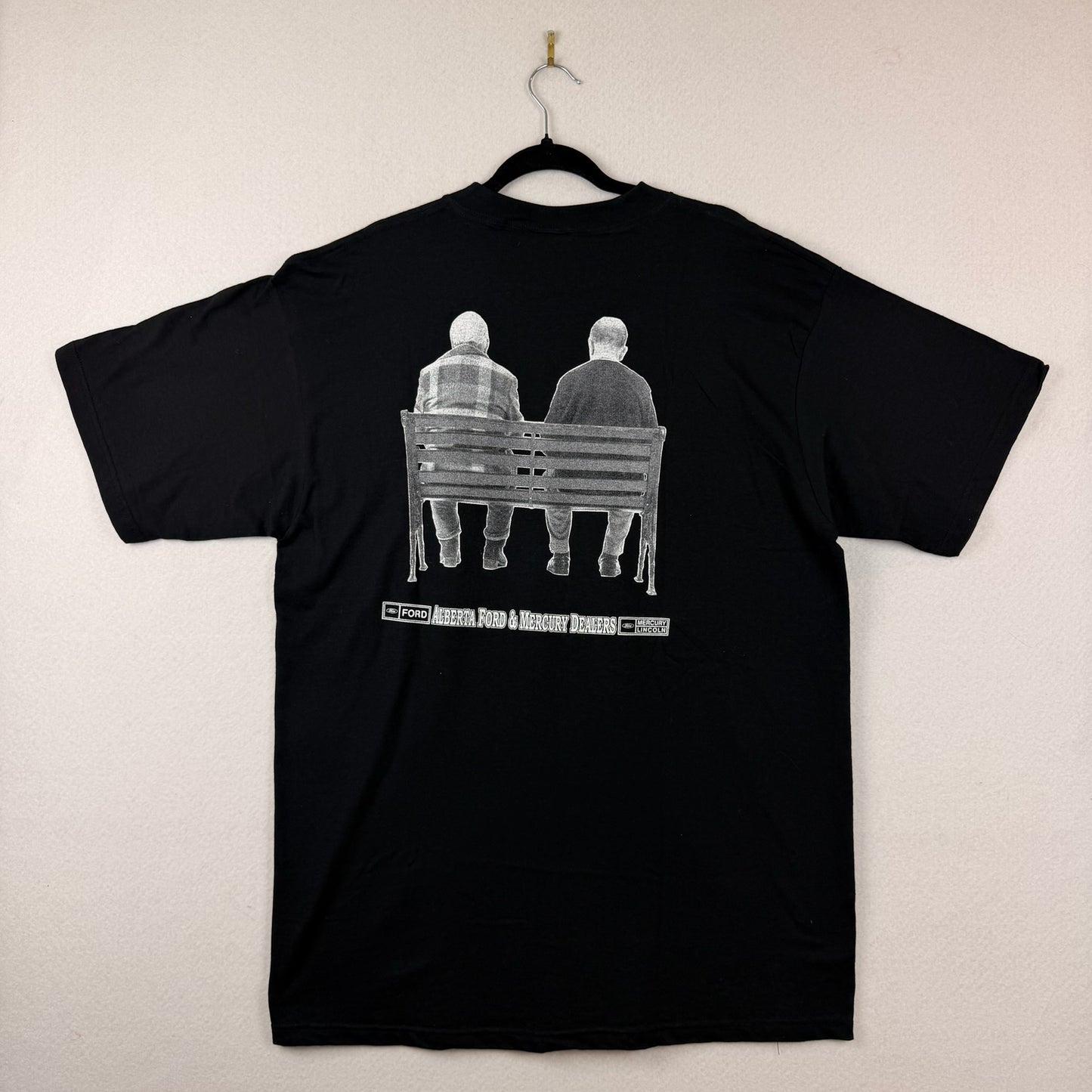 Vintage Tultex “it’s always been Ford” Graphic Black Tee
