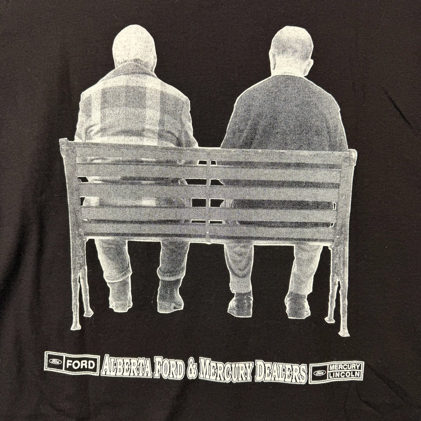 Vintage Tultex “it’s always been Ford” Graphic Black Tee