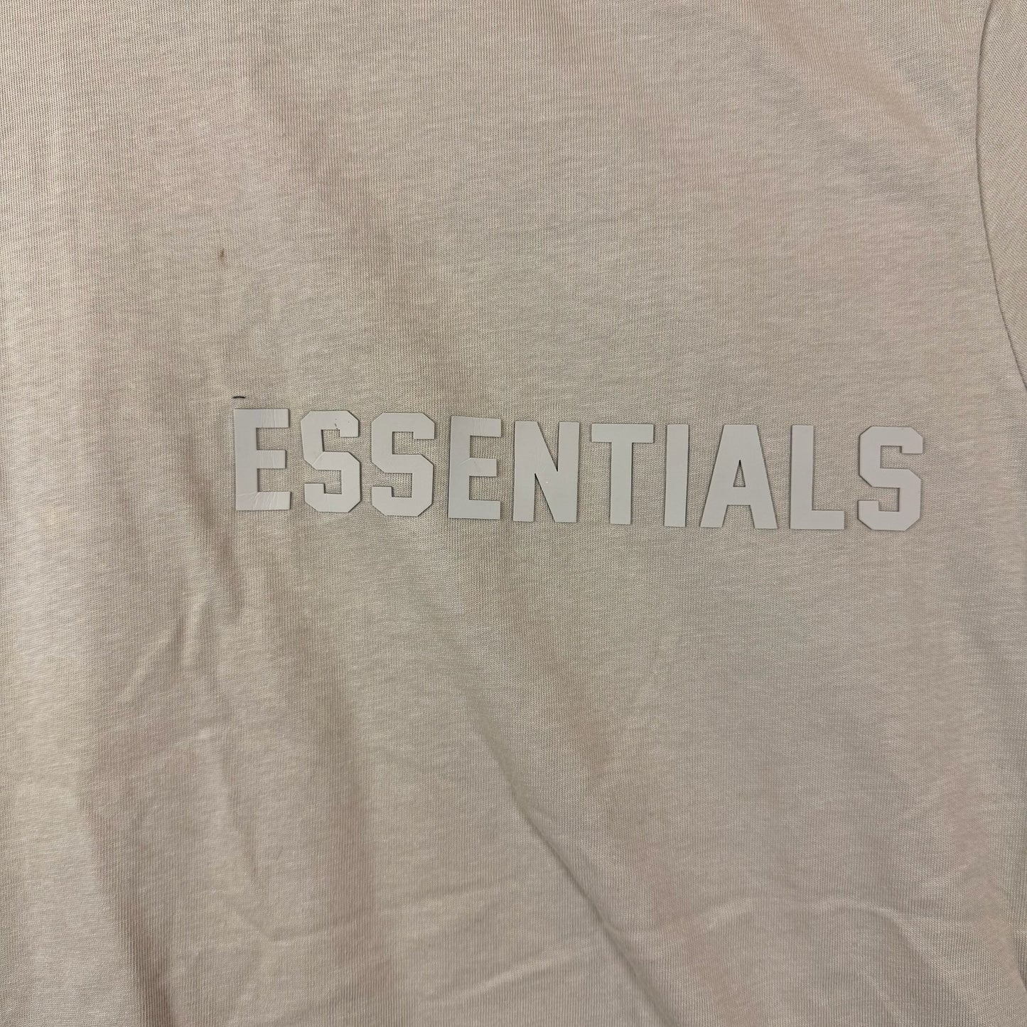 Essentials Fear of God Grey Beige Tee