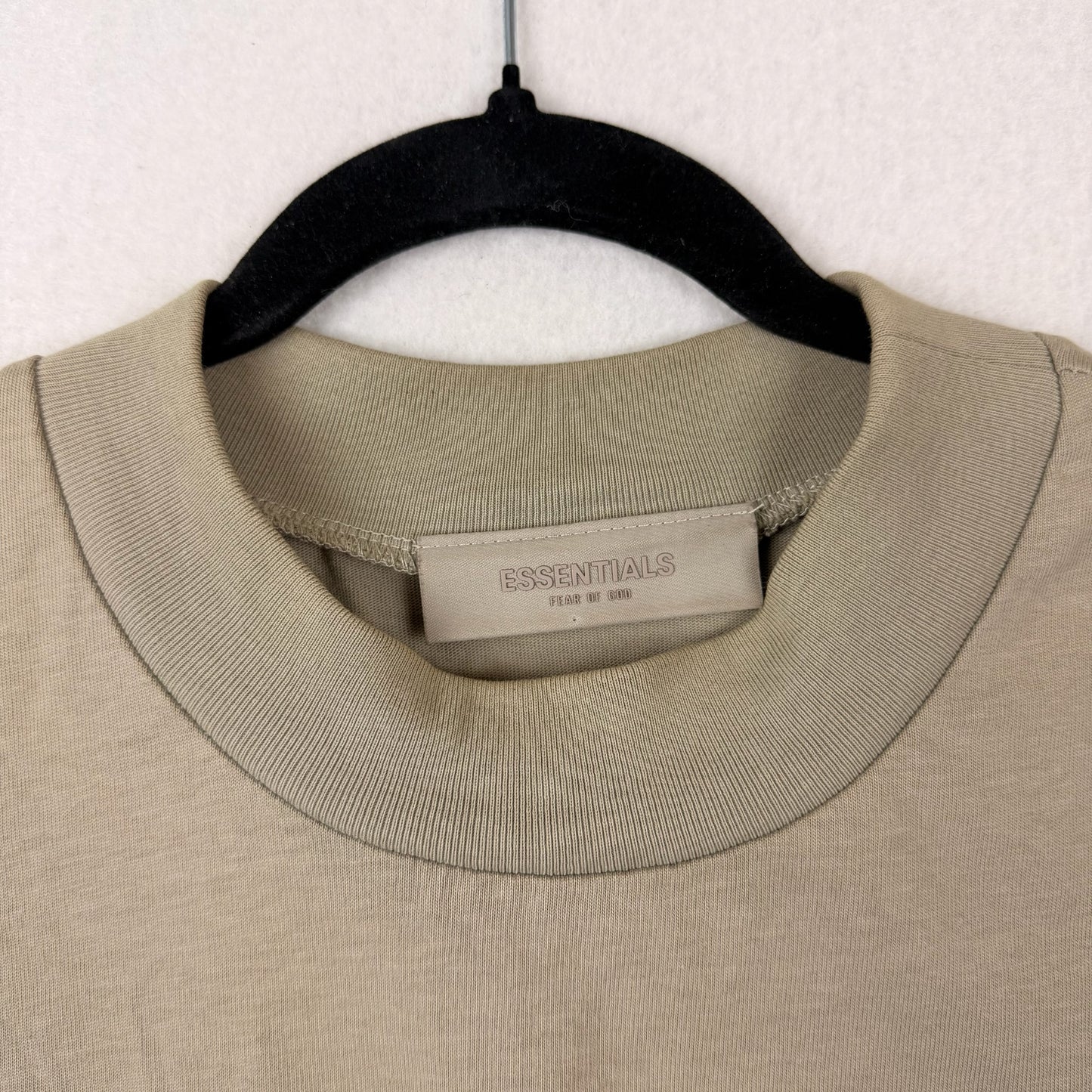 Essentials Fear of God Grey Beige Tee