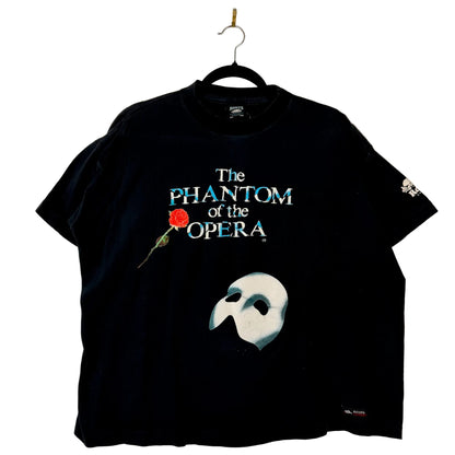 Vintage Roots Phantom of the Opera Black Boxy Tee