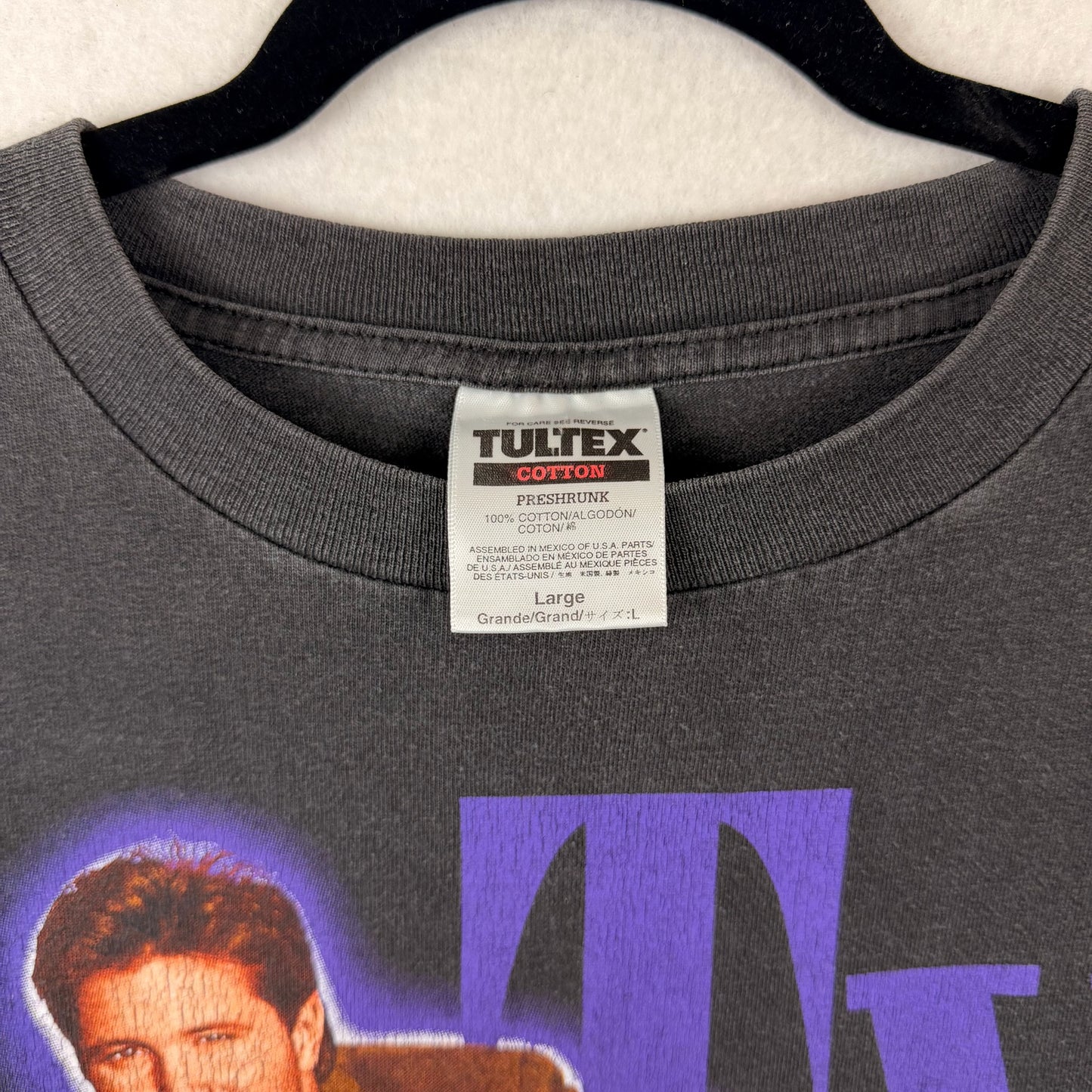 Vintage Tultex 99' Ty Herndor The Ty Tour Black Tee