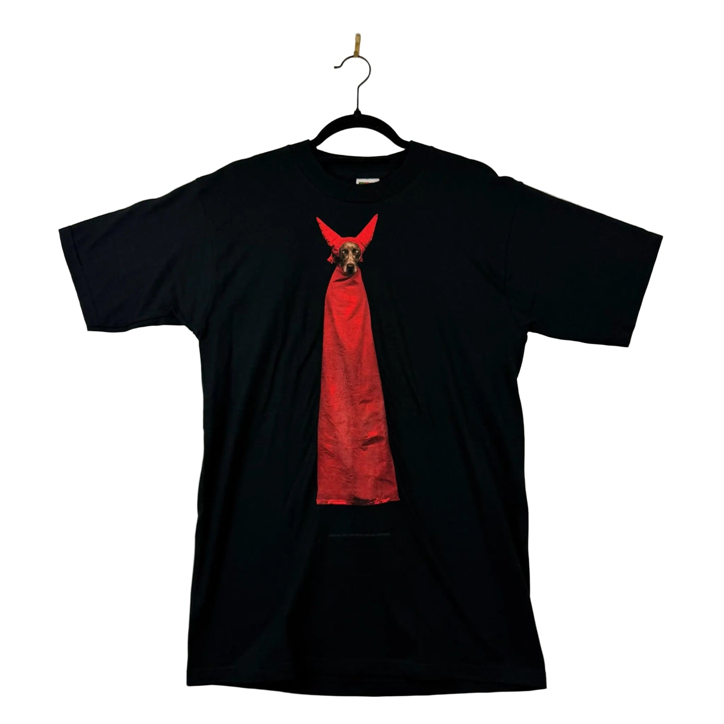 Vtg Fruit of the Loom Devil Dog William Wegman Tee