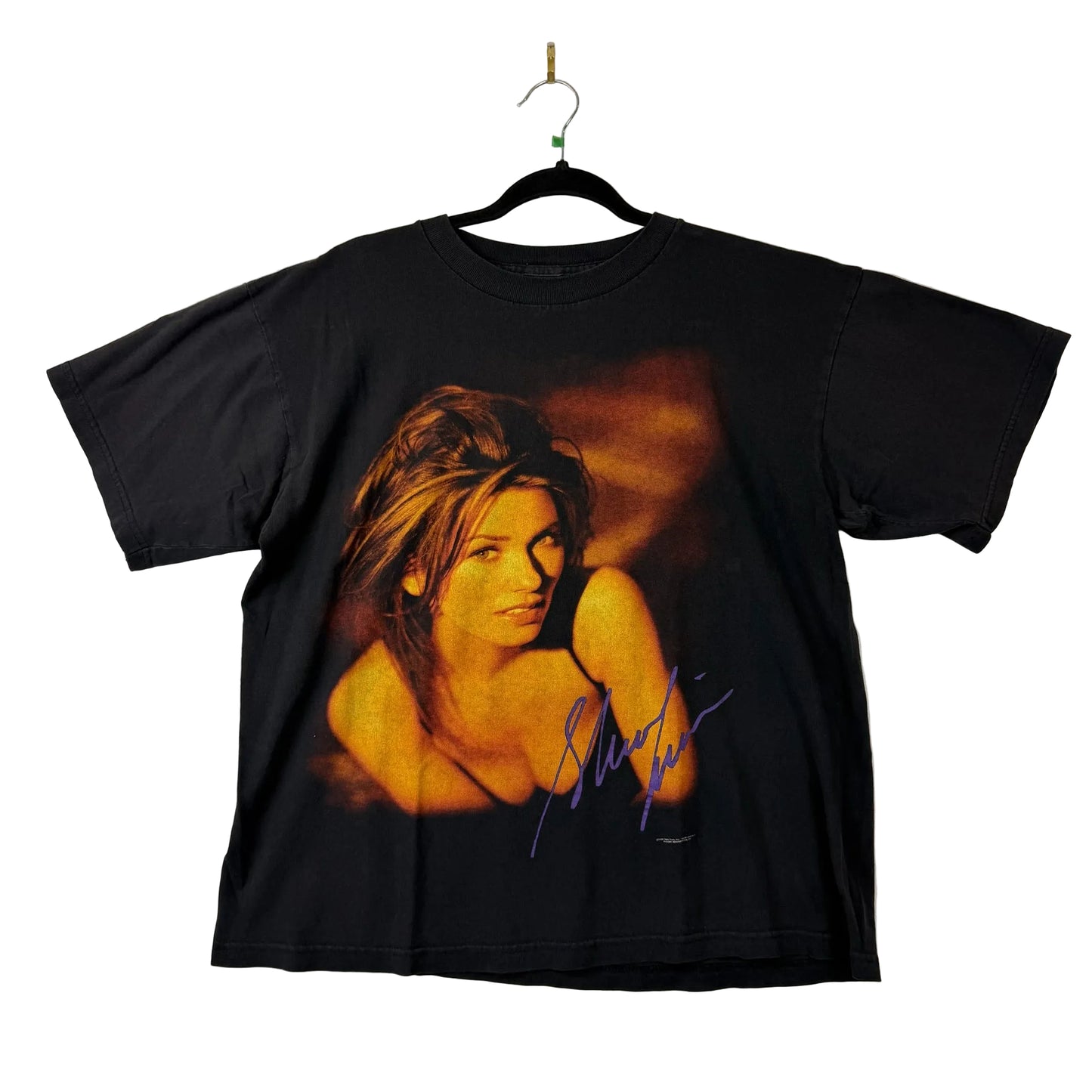 Vintage Polygram Shania Twain Graphic Black Tee