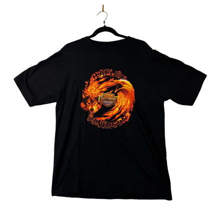 Harley Davidson Barnett Las Cruces Graphic Black Tee