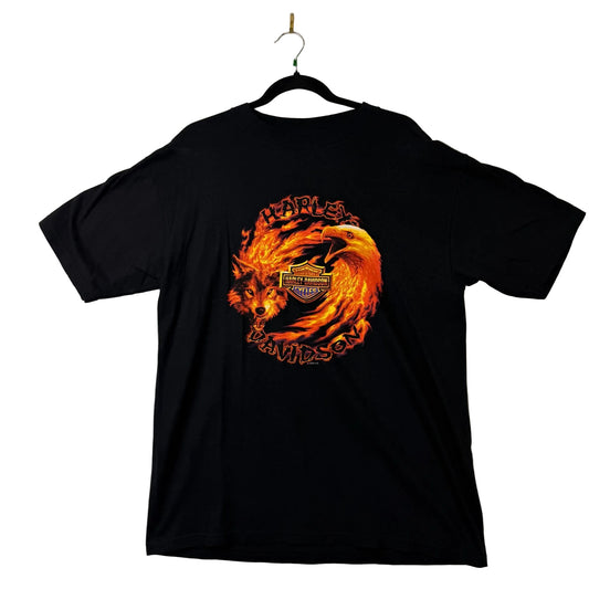 Harley Davidson Barnett Las Cruces Graphic Black Tee