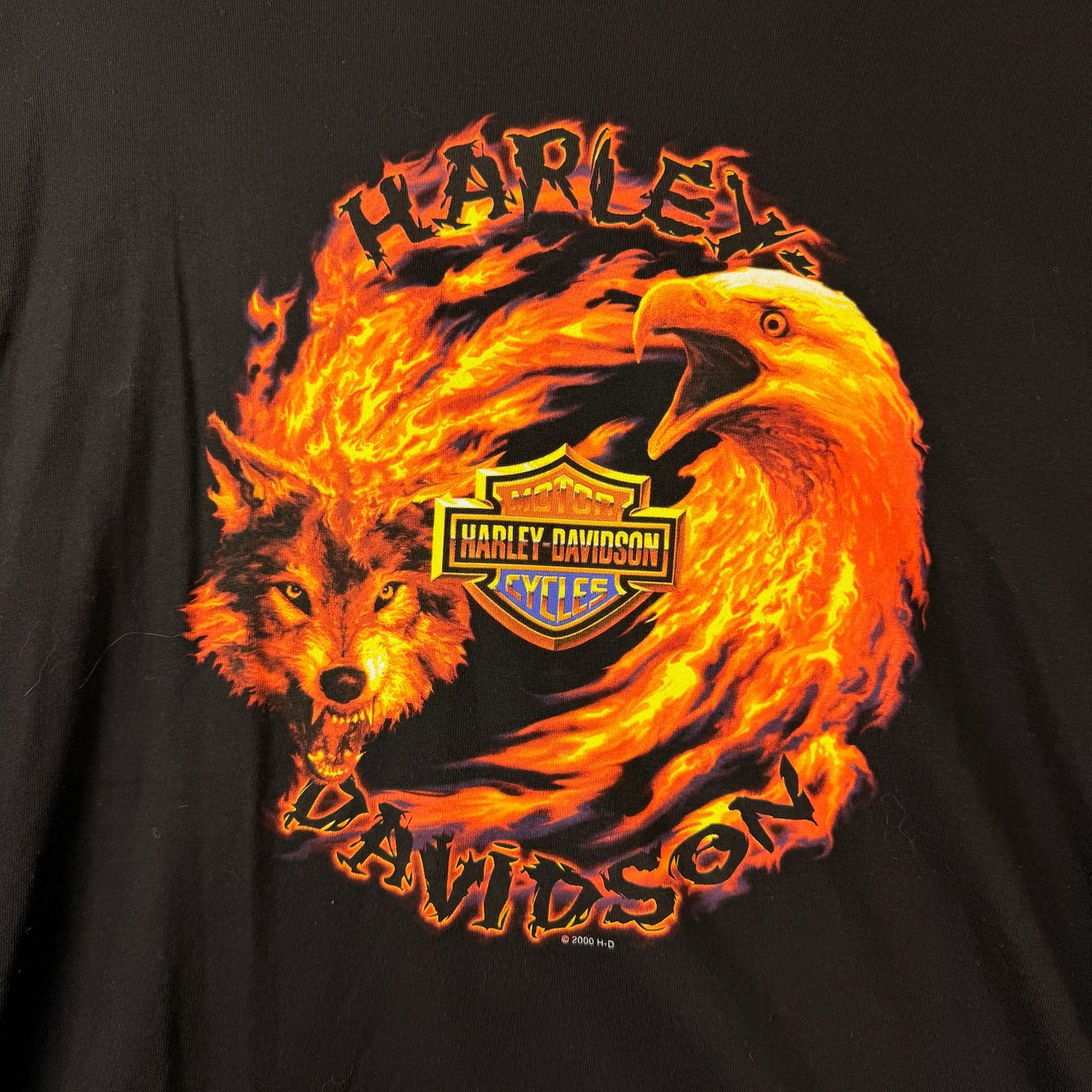 Harley Davidson Barnett Las Cruces Graphic Black Tee