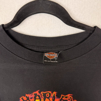 Harley Davidson Barnett Las Cruces Graphic Black Tee