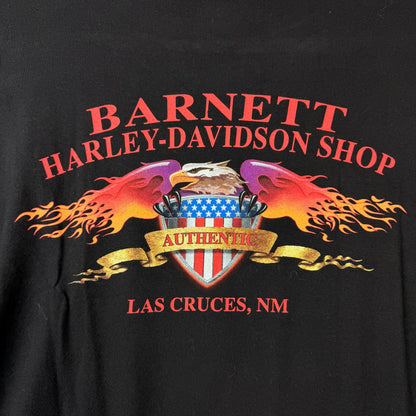 Harley Davidson Barnett Las Cruces Graphic Black Tee