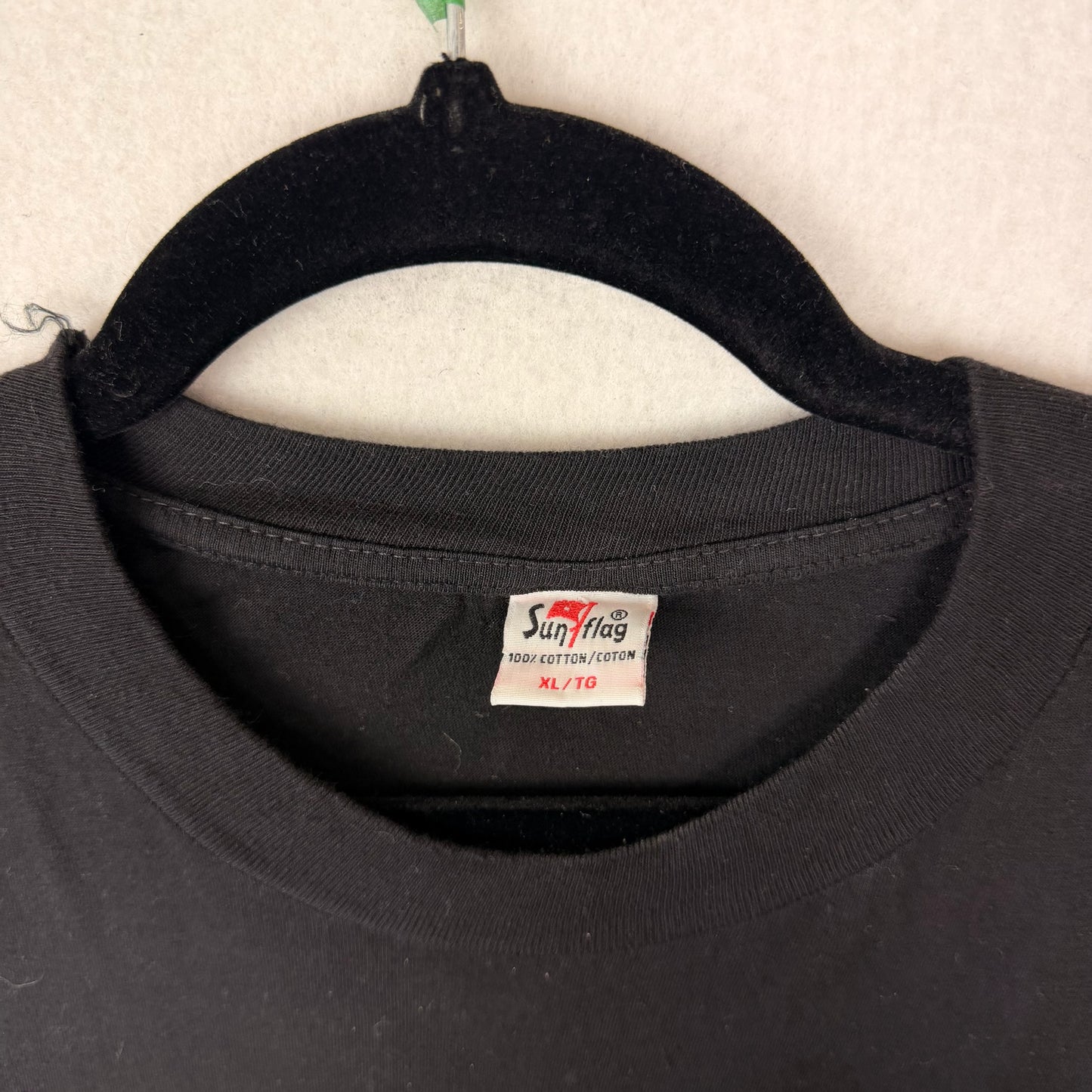 Vintage SunFlag 94/95 Rolling Stones Voodoo Lounge Black Tour Tee