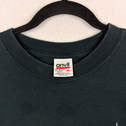 Vintage Anvil Air Supply Graphic Black Tee