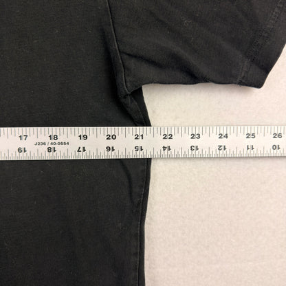 2004 Spiderman 2 Graphic Print Black Tee