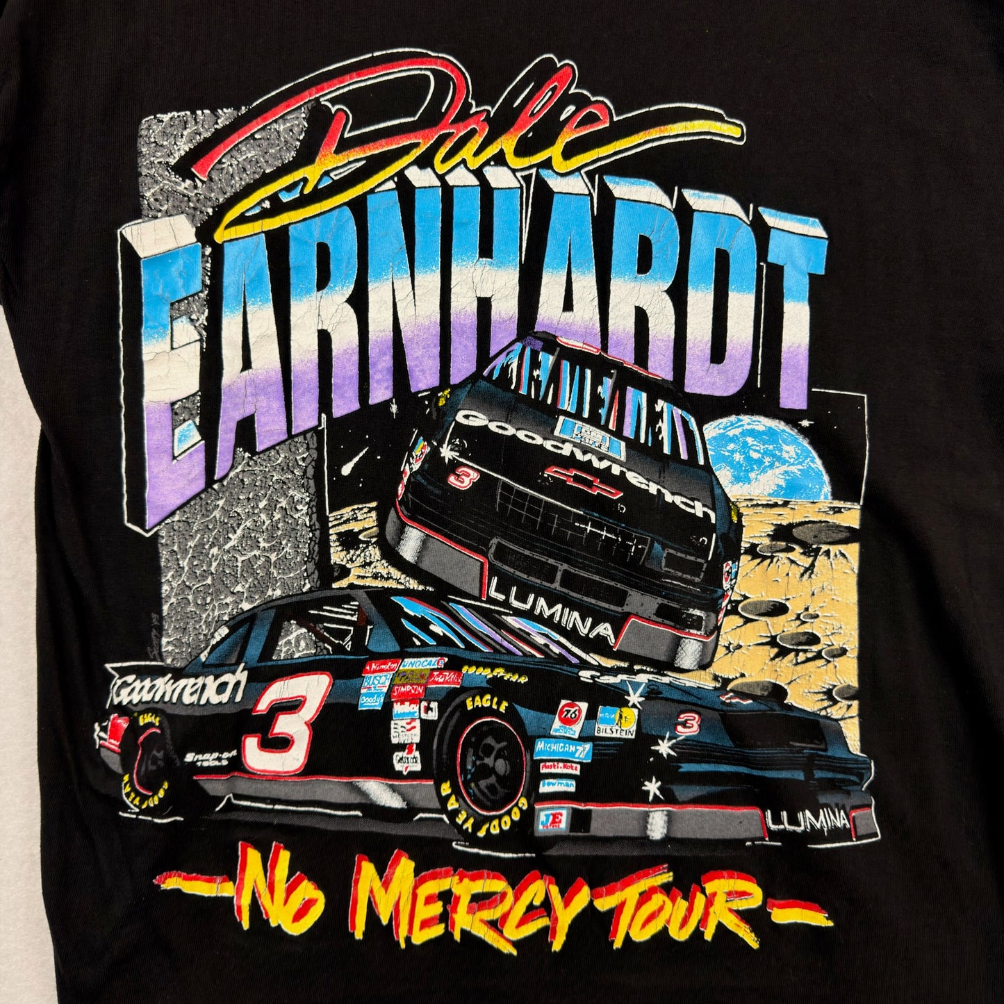 Sports Image Dale Earnhardt No Mercy Black Tee