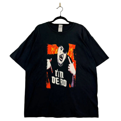 Vintage Gildan BLAZE “I'm Dead” Graphic Black Tee