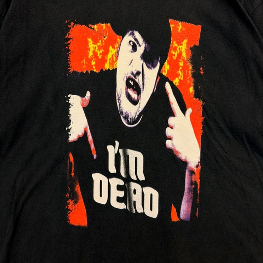 Vintage Gildan BLAZE “I'm Dead” Graphic Black Tee