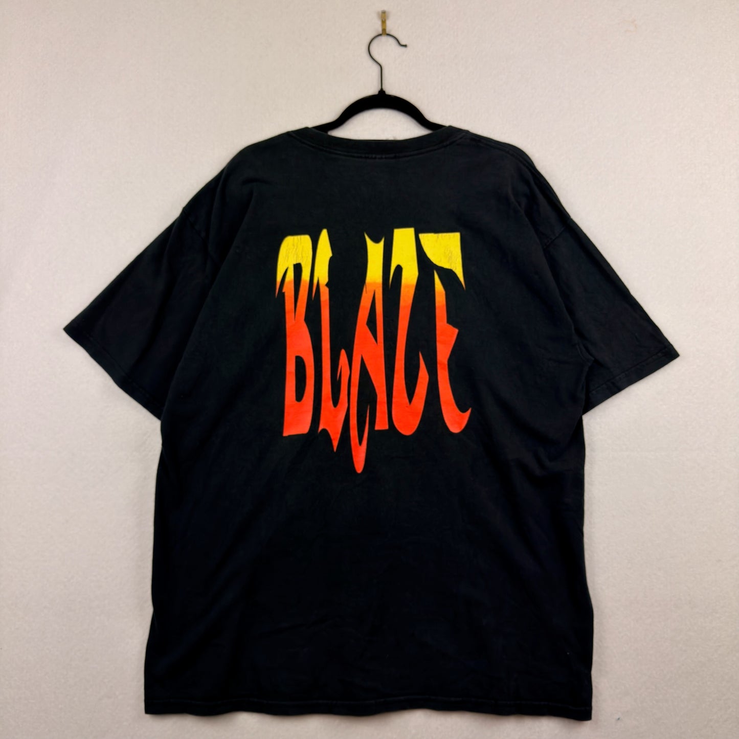 Vintage Gildan BLAZE “I'm Dead” Graphic Black Tee