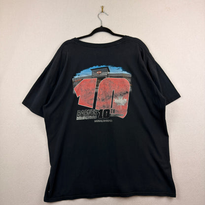 Harley Davidson Barnes 10th Anniversary Graphic Black Tee