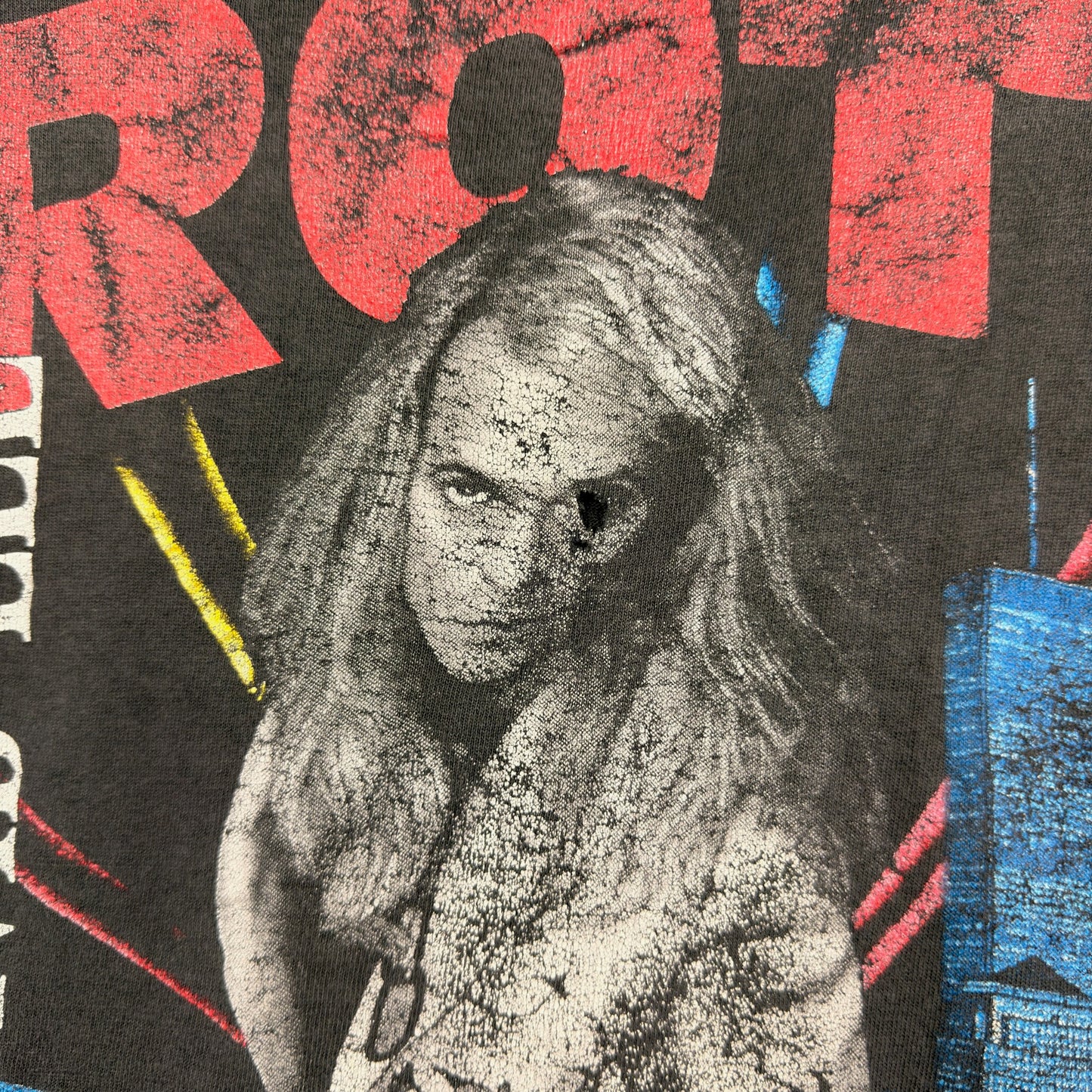 Vintage David Lee Roth Skyscraper Tour “Twin Towers” Tee