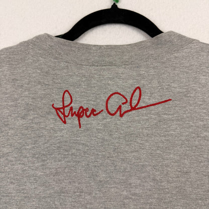 Vintage Makaveli Tupac Shakur Graphic Grey Tee