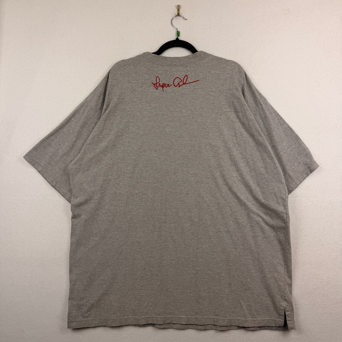 Vintage Makaveli Tupac Shakur Graphic Grey Tee