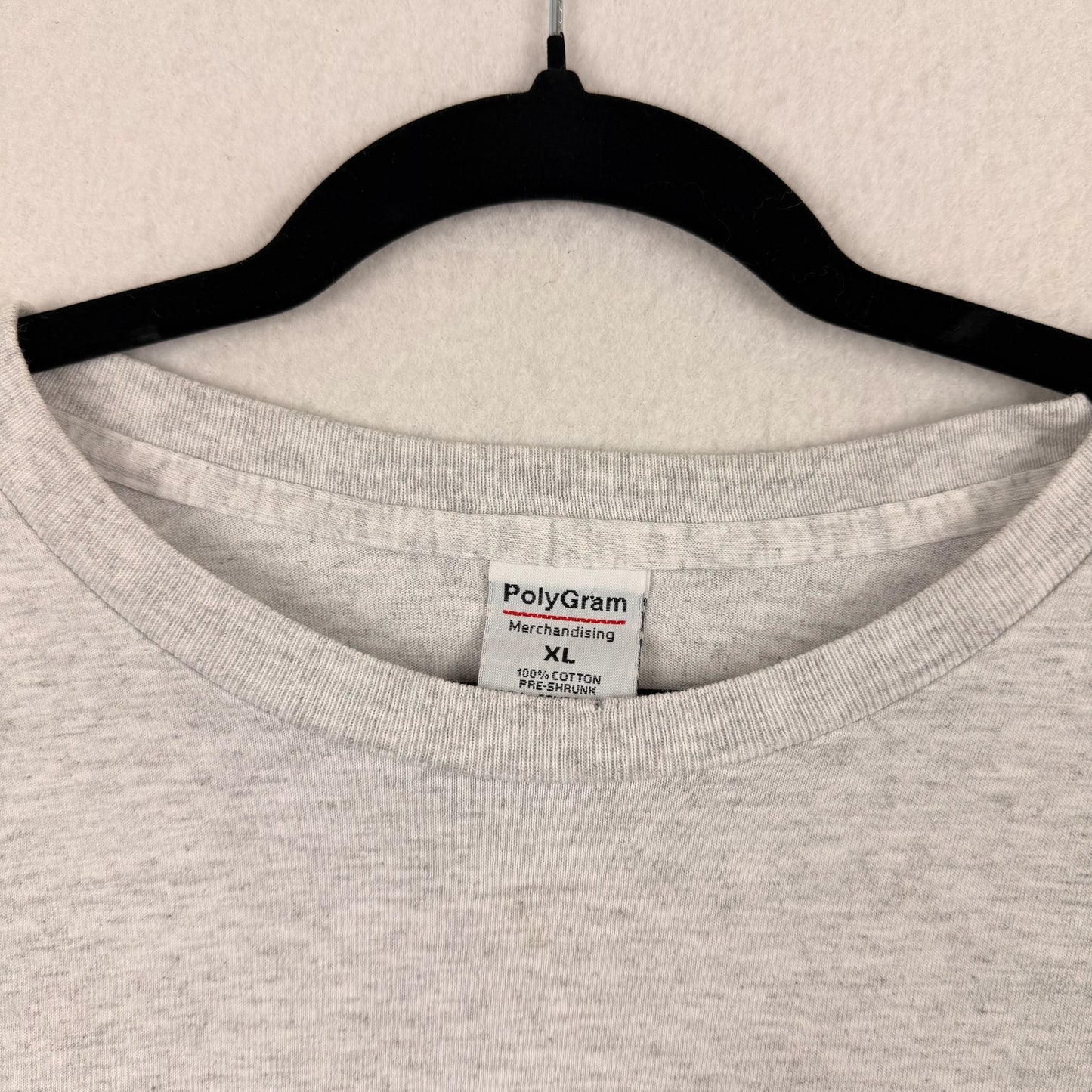 Vintage 97' PolyGram U2 Pop Mart Tour Grey Tee