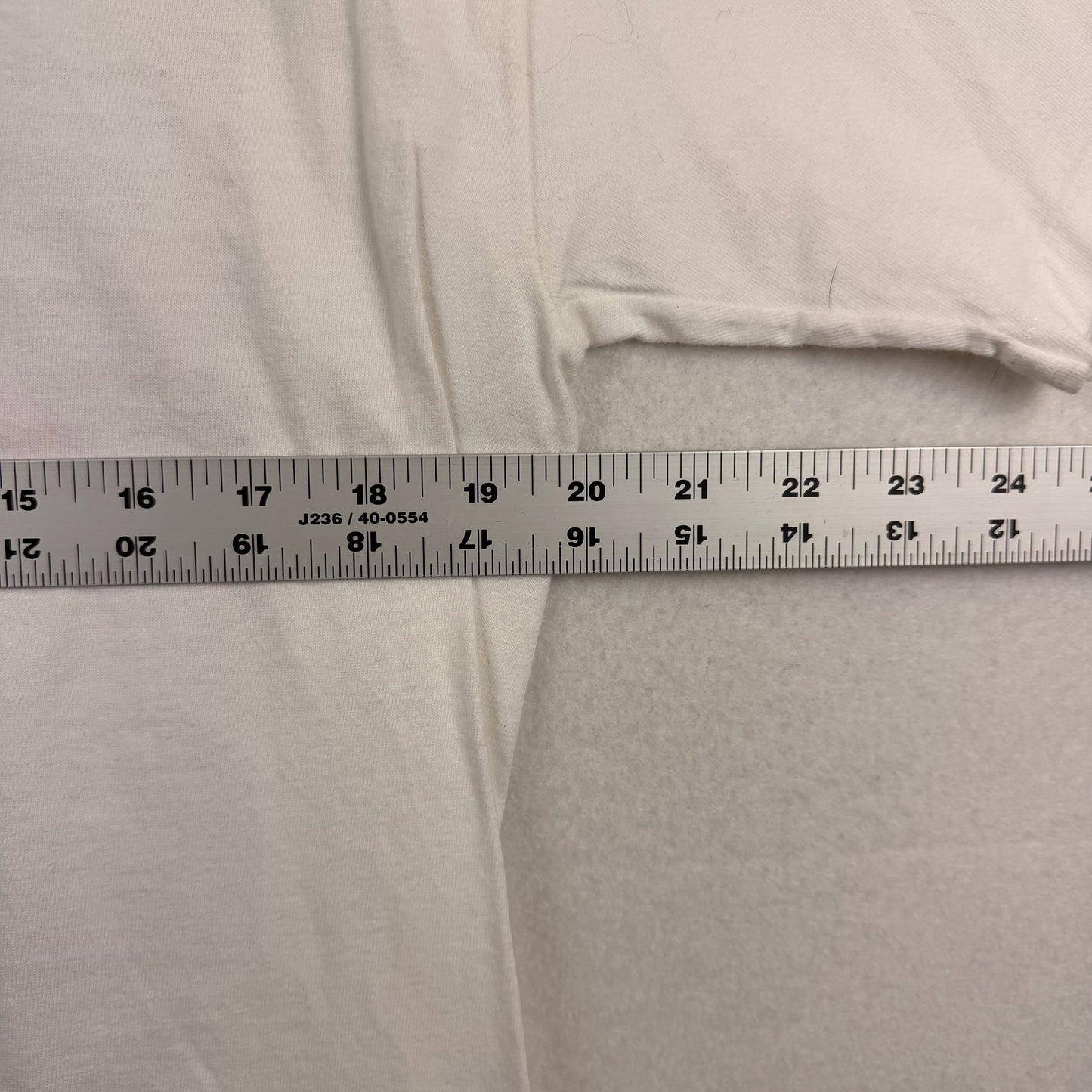 93 Hanes Rick Wilson White Racing Tee