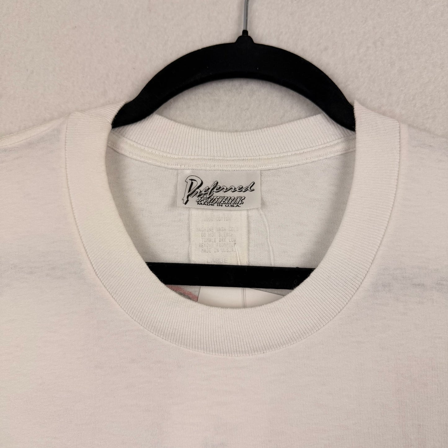 93 Preferred Geoff Bodine White Mega Tee